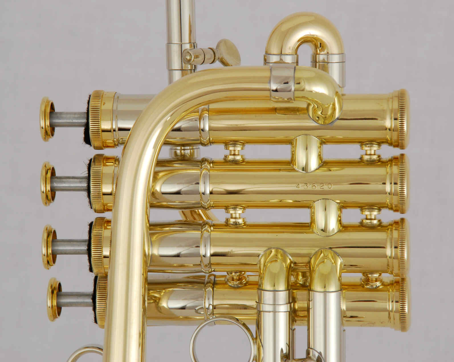 EPT4 piccolo trumpet in Bb/A with piston valves
